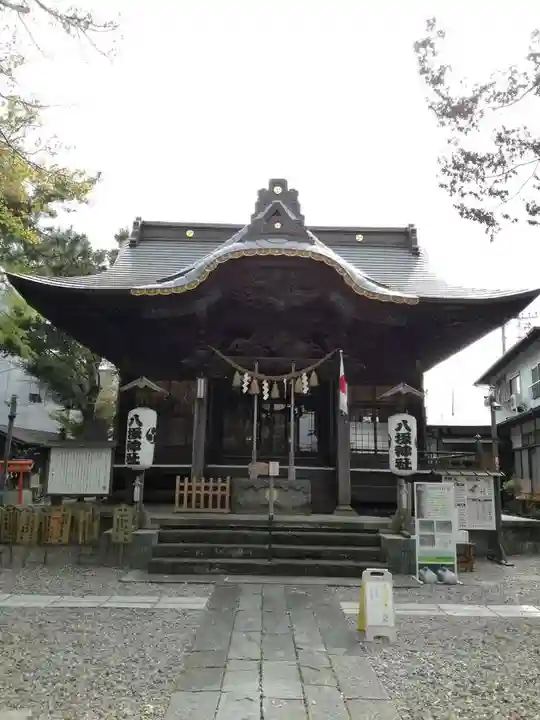 取手八坂神社の本殿・本堂
