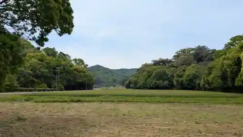 大尾神社の景色