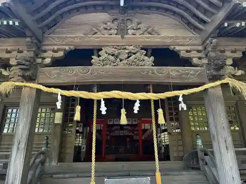 早吸日女神社の本殿・本堂