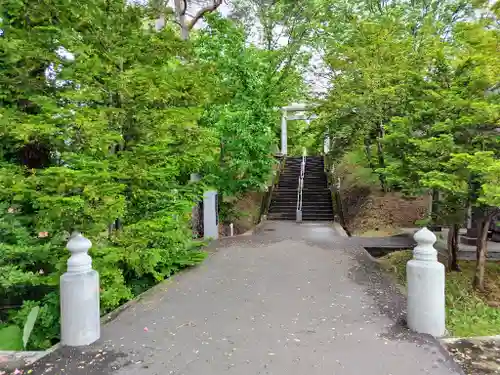 東神楽神社の鳥居