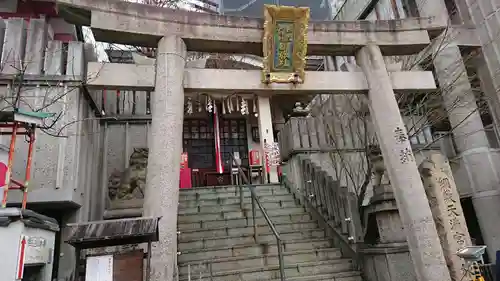 綱敷天神社御旅社の鳥居