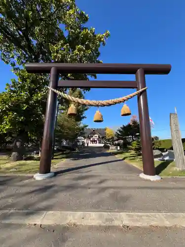 士幌神社の鳥居