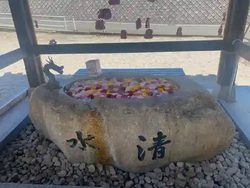 金井神社の手水舎