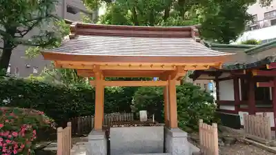 蒲田八幡神社の手水舎