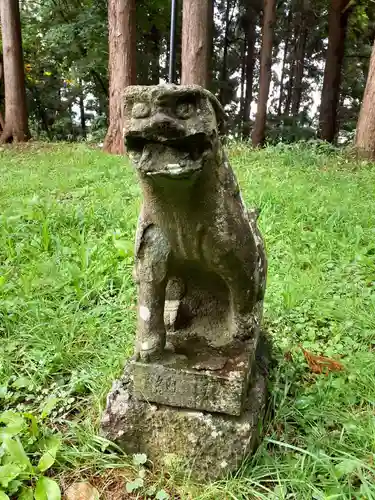 白髭神社の狛犬