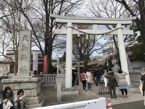 大鳥神社の鳥居