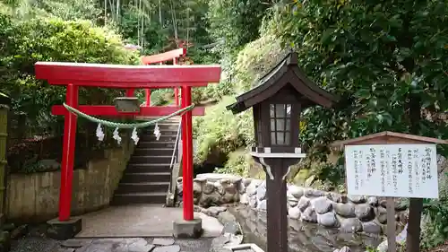 武州柿生琴平神社の鳥居