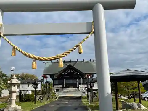 鵡川神社の鳥居