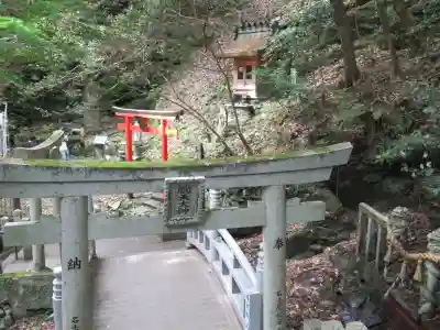 脳天大神龍王院の鳥居