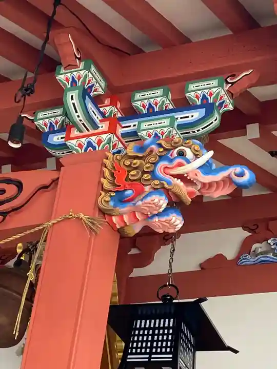 柏原八幡宮の芸術