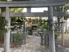 物部神社の鳥居