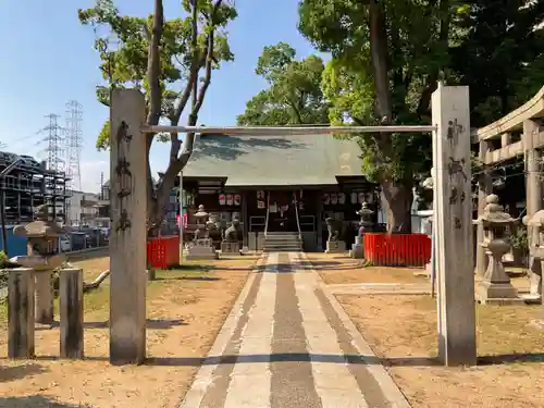 澪標住吉神社の本殿