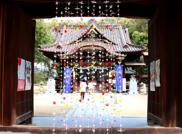 三津厳島神社の山門・神門