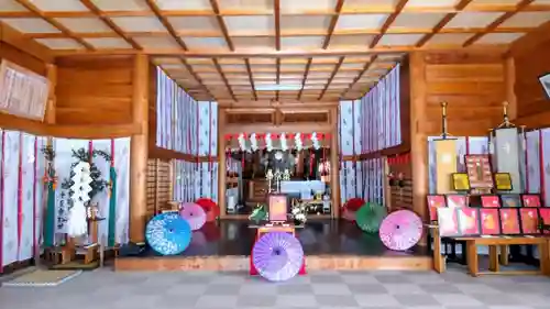 相馬妙見宮　大上川神社の本殿