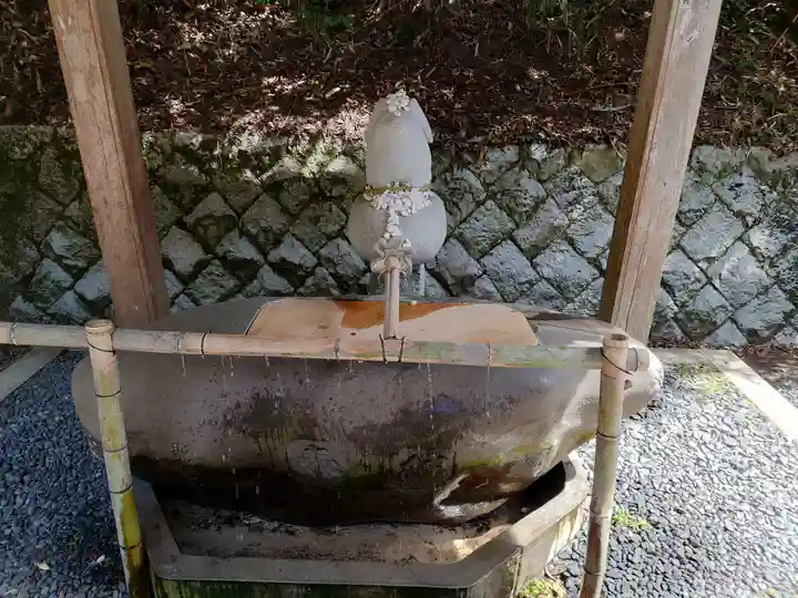 白兎神社の手水舎