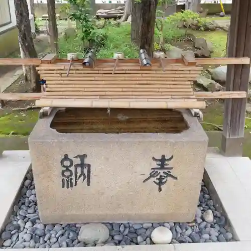 氷川神社の手水舎