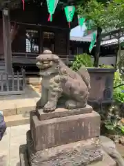 白山神社の狛犬