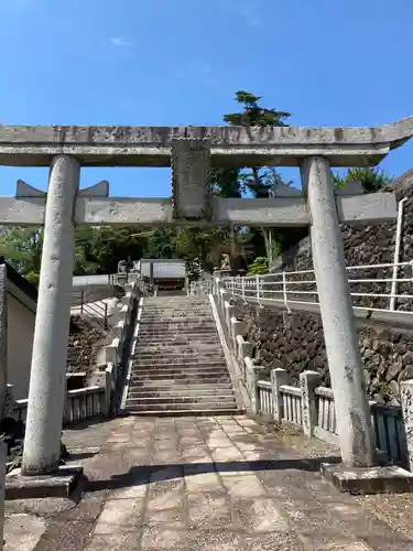 川上神社の鳥居