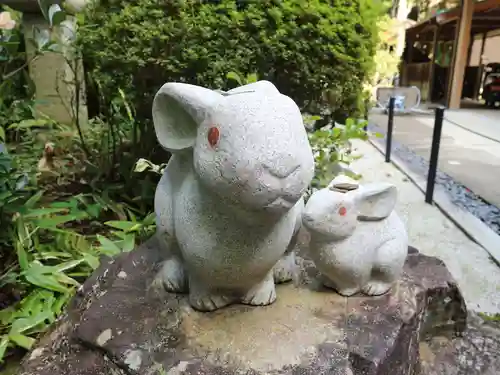 岡崎神社の狛犬