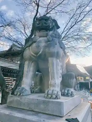 寒川神社の狛犬