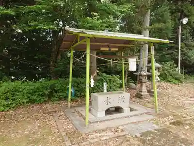 神明宮の手水舎