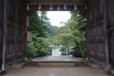 高野山金剛峯寺の山門・神門
