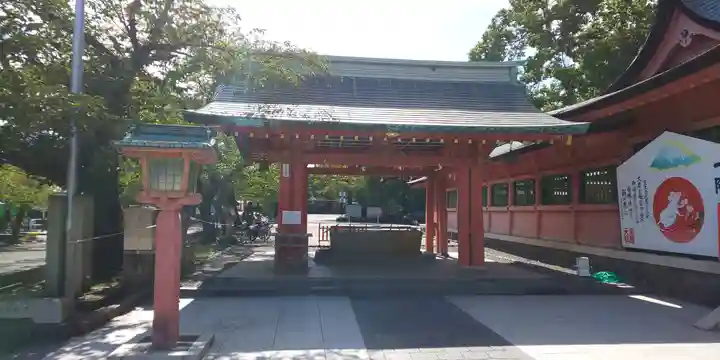 富士山本宮浅間大社の手水舎