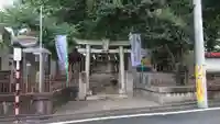 道々橋八幡神社の鳥居