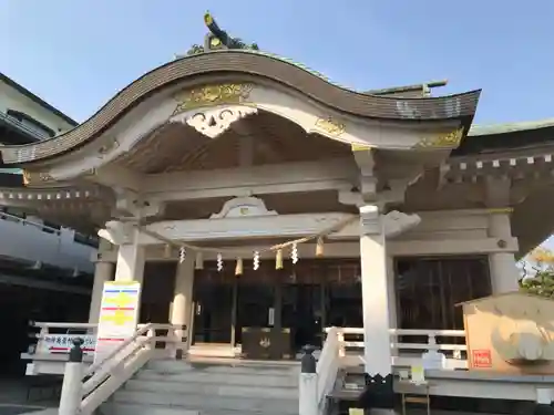 岡山神社の本殿・本堂