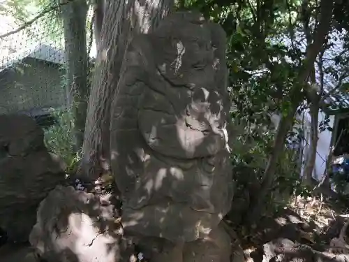 浅間神社の像