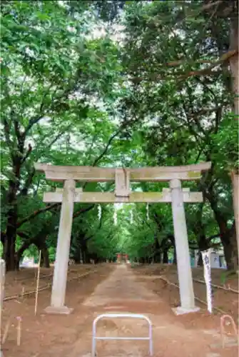 東蕗田天満社の鳥居