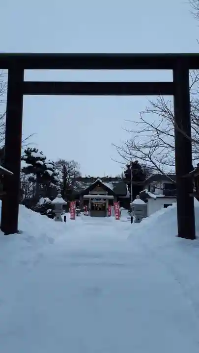 烈々布神社の鳥居