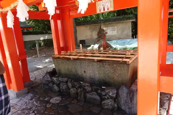熊野速玉大社の手水舎
