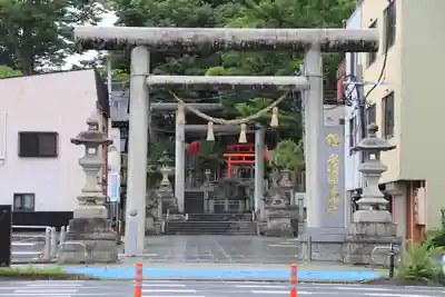 安積國造神社の鳥居