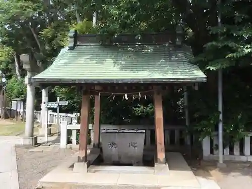 赤羽八幡神社の手水舎