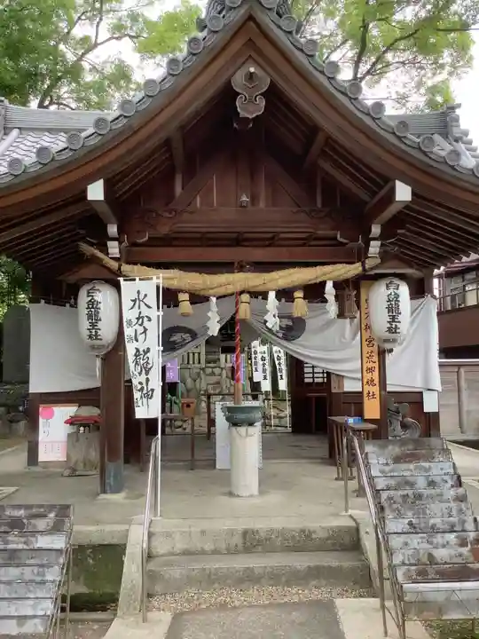 白金龍王社の本殿・本堂