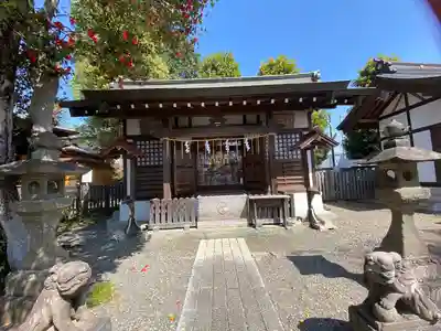 阿豆佐味天神社 立川水天宮の末社・摂社