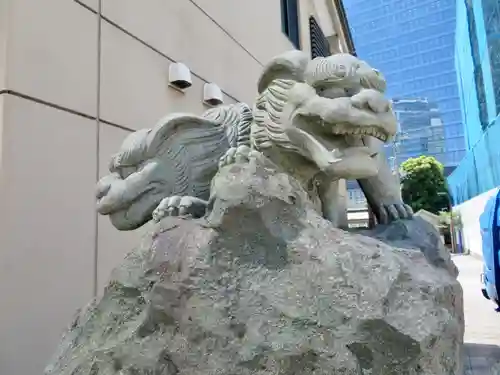 御穂鹿嶋神社の狛犬