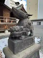 北海道神宮頓宮の狛犬