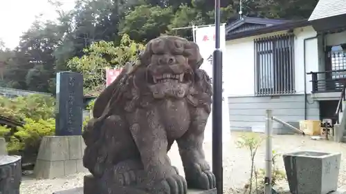 久慈大神宮の狛犬