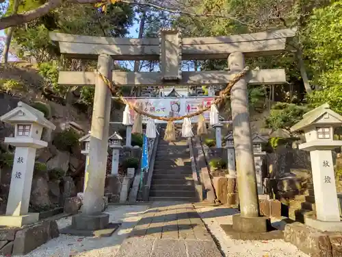 師岡熊野神社の鳥居