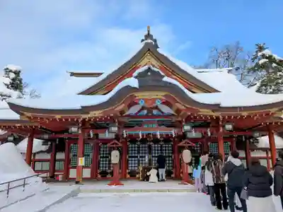北海道護國神社の初詣