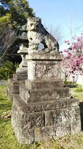 廣瀬神社の狛犬