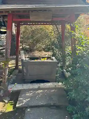 千代ケ岡八幡宮の手水舎
