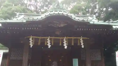 代々木八幡宮の本殿・本堂