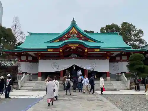 日枝神社の本殿・本堂