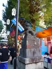 市守大鳥神社の狛犬