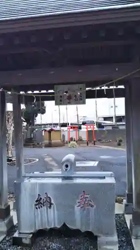 鎌ヶ谷八幡神社の手水舎