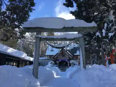 長沼神社の鳥居