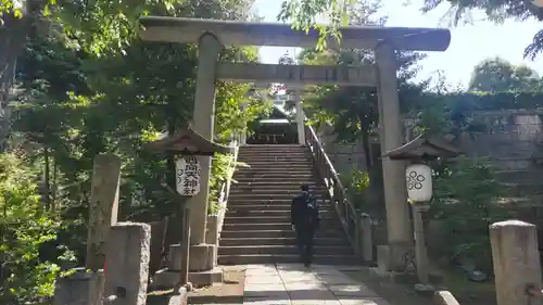 西向天神社の鳥居